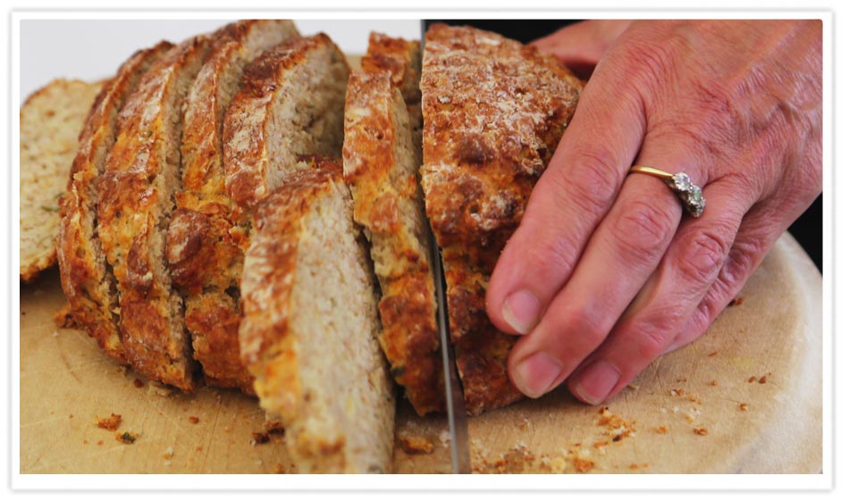 Vanessa's Potato & Rosemary Soda Bread